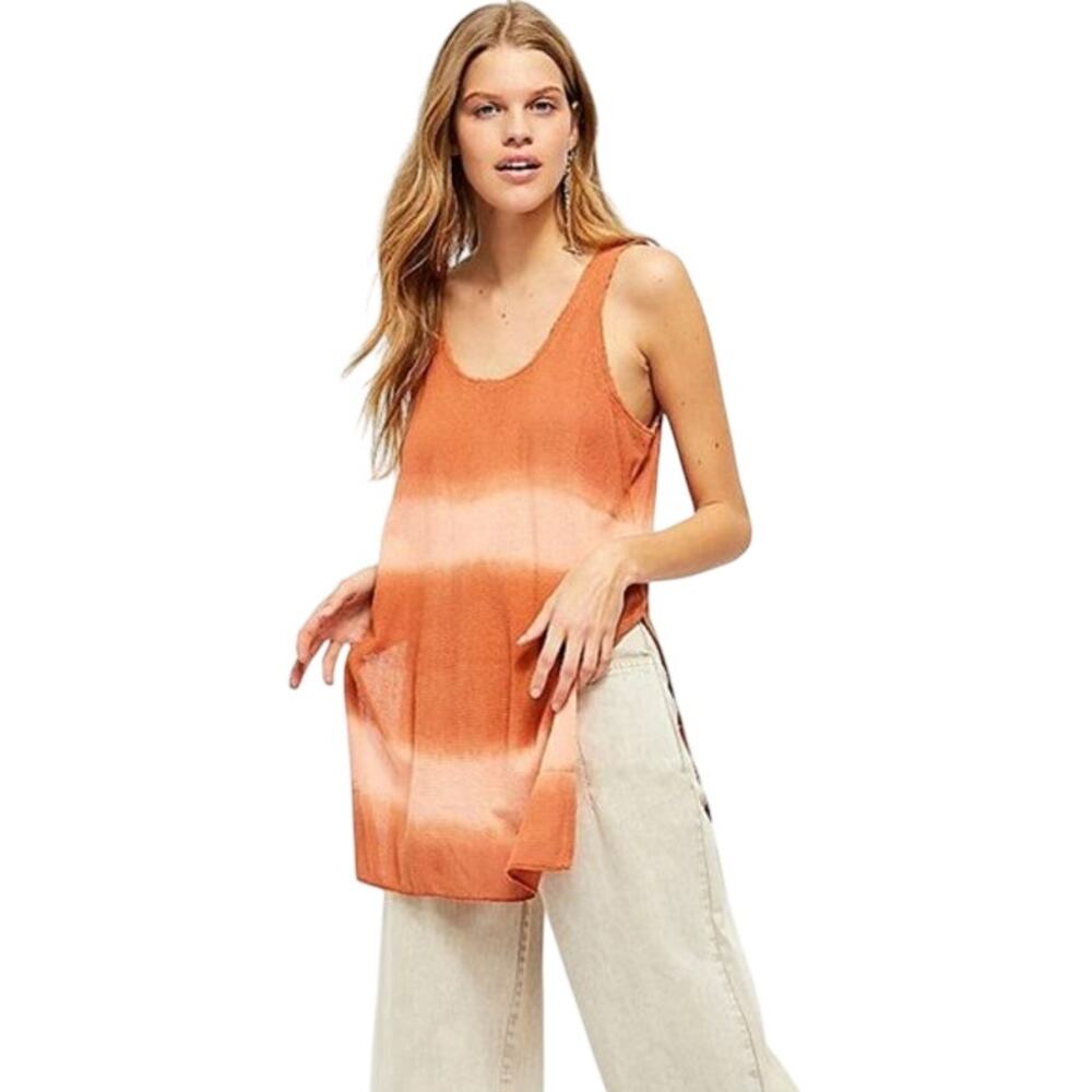 Free People Maxi Tank Tunic Blouse Small NWT
